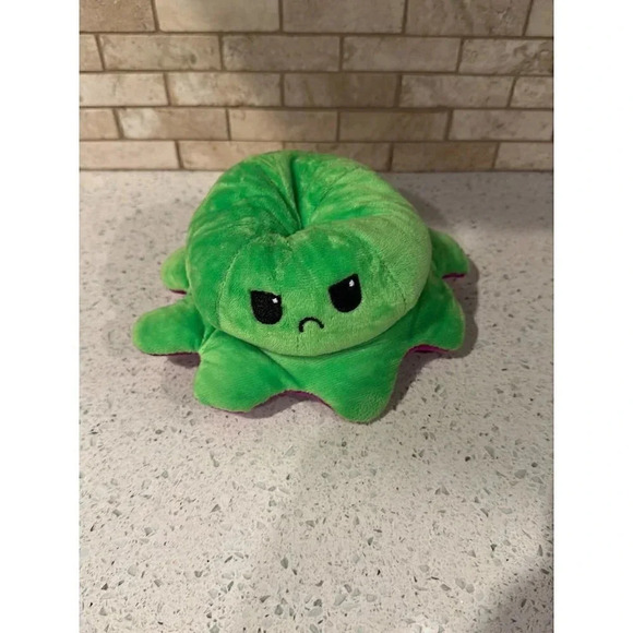Reversible Mood Octopus plush b38 - Picture 1 of 8